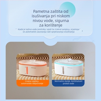 Automatski dispenser vode za kućne ljubimce, kapacitet 16 L, protok vode, odvojiv, pogodan za mačke i pse