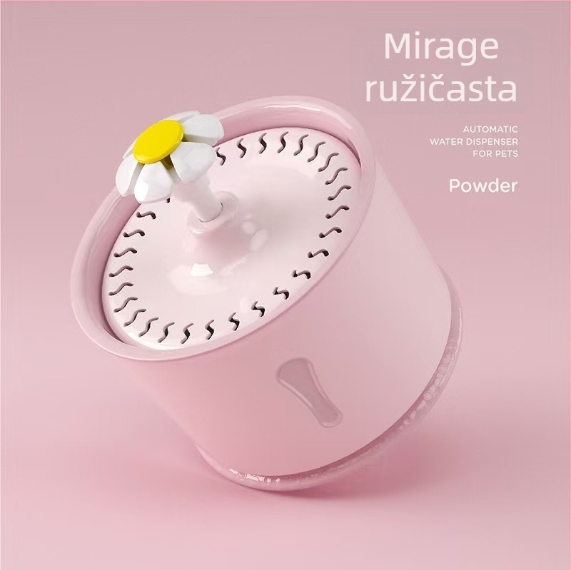 Dispenzer za vodu za mačke s automatskom cirkulacijom i višestrukim filtriranjem, plastična konstrukcija