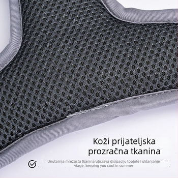 Vanjski pojas za kućne ljubimce s podesivom kopčom, reflektirajući, poliester