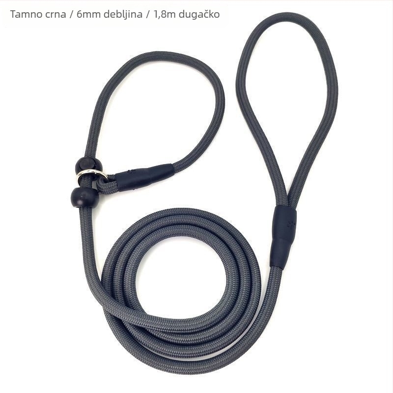 P-lančani trening povodac za male pse, sve-u-jednom kompaktan dizajn, ne proteže se