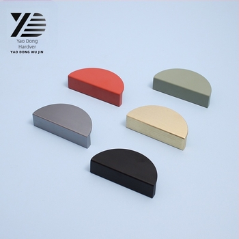 Par ručki za vrata ormara, garderobe i ormarića za cipele – aluminijska legura; prskano bojanje/oksidacija; novi kineski stil