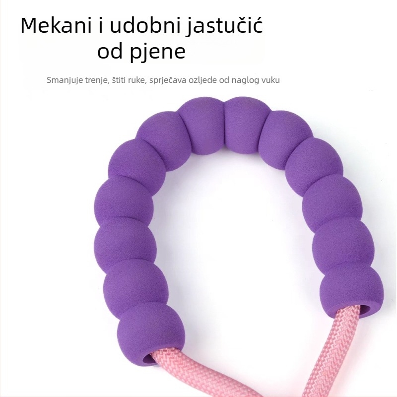 Najlonski kaiš za psa, prilagodljiv crossbody dizajn, bez ruku, višenamjenski trakijski pojas