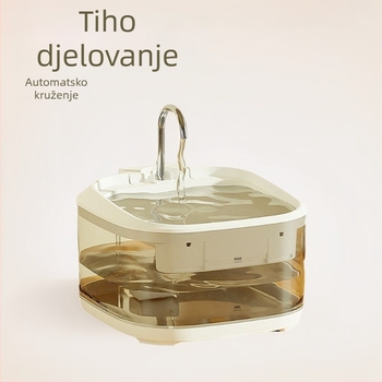 Dispenser za vodu za kućne ljubimce – tiho, veliki kapacitet, inteligentno kružno filtriranje, za mačke i pse, model Ft500-03
