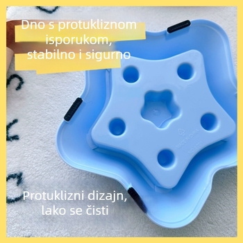 Silikonska posuda za usporeno hranjenje s podloškom za lizanje za pse i mačke | Marka Wang Xingyu | Podrijetlo: Zhejiang | Pakiranje: 120 kom