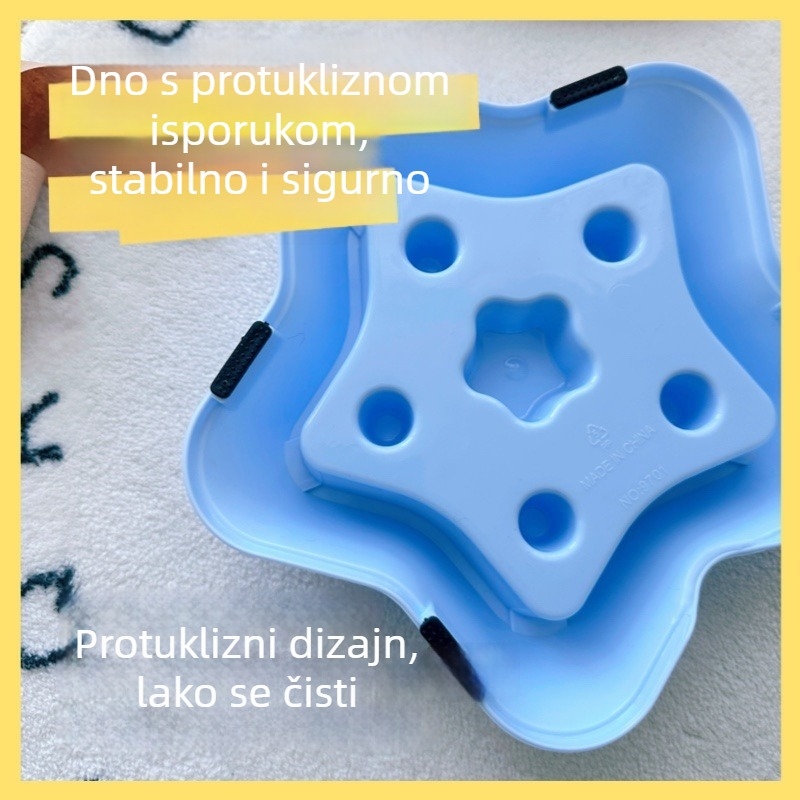 Silikonska posuda za usporeno hranjenje s podloškom za lizanje za pse i mačke | Marka Wang Xingyu | Podrijetlo: Zhejiang | Pakiranje: 120 kom