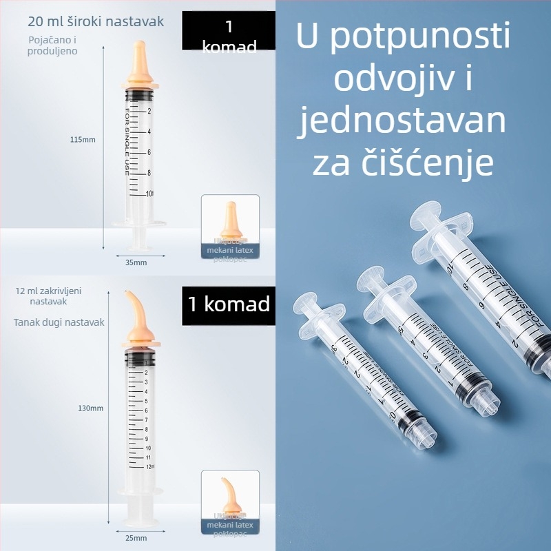 Siringa za hranjenje kućnih ljubimaca, PP materijal, ručno hranjenje, brend Friendly