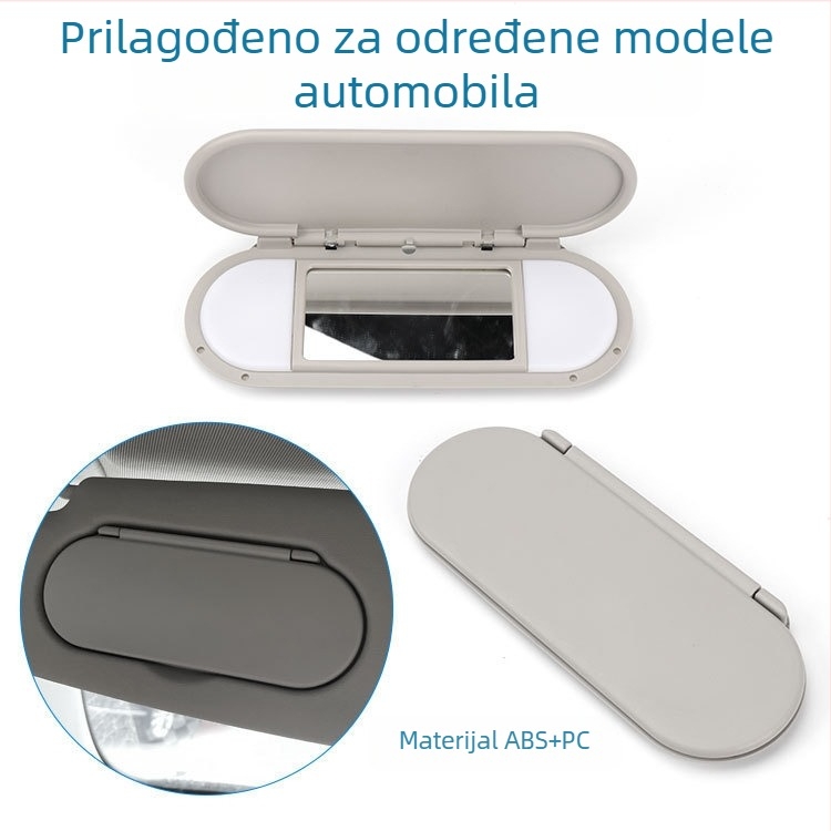 OUKACHI Ogledalo za šminku u viziru BMW Mini F55/F56/F60 (2015-2022)