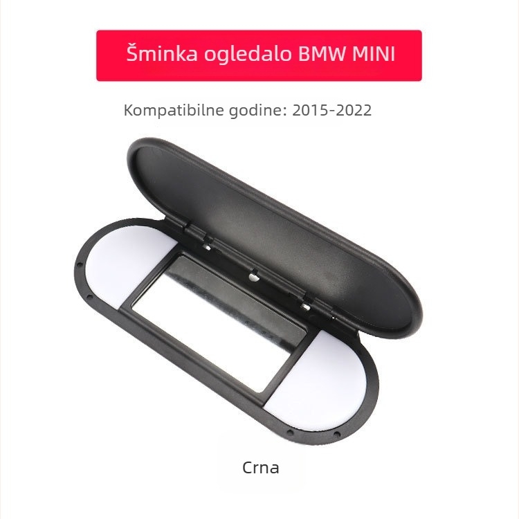 OUKACHI Ogledalo za šminku u viziru BMW Mini F55/F56/F60 (2015-2022)