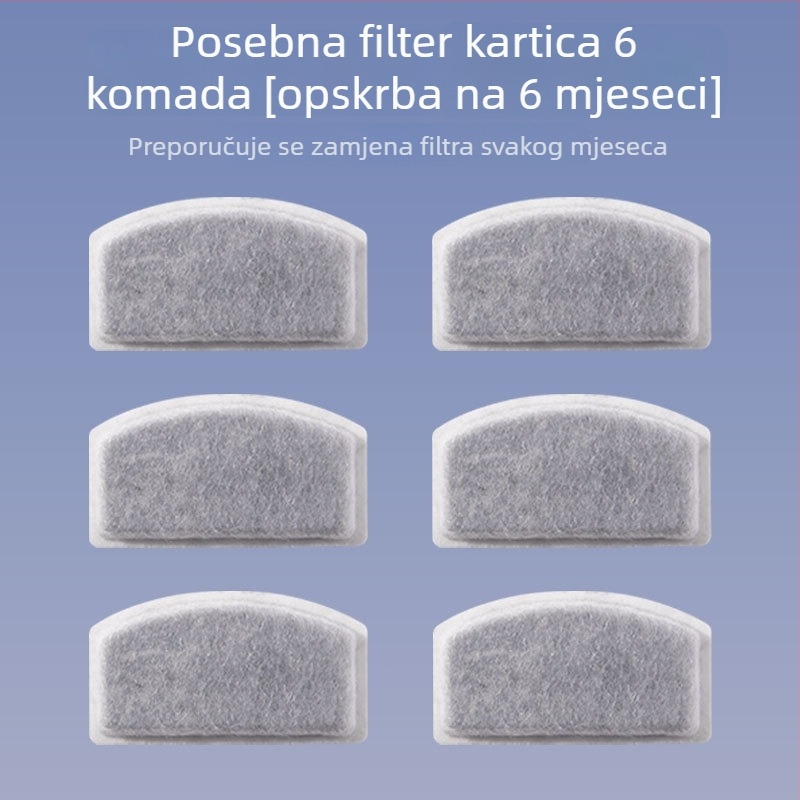 Električni dispenser za vodu za kućne ljubimce i automatska hranilica za mačke i pse, s velikim kapacitetom, odjeljak suho–mokro, integrirani sustav vode i hrane