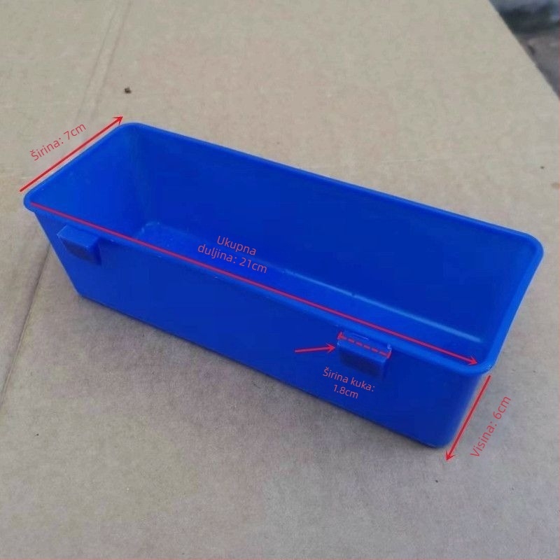 Kutija za hranjenje i napajanje golubova i peradi, viseća posuda za akvarij