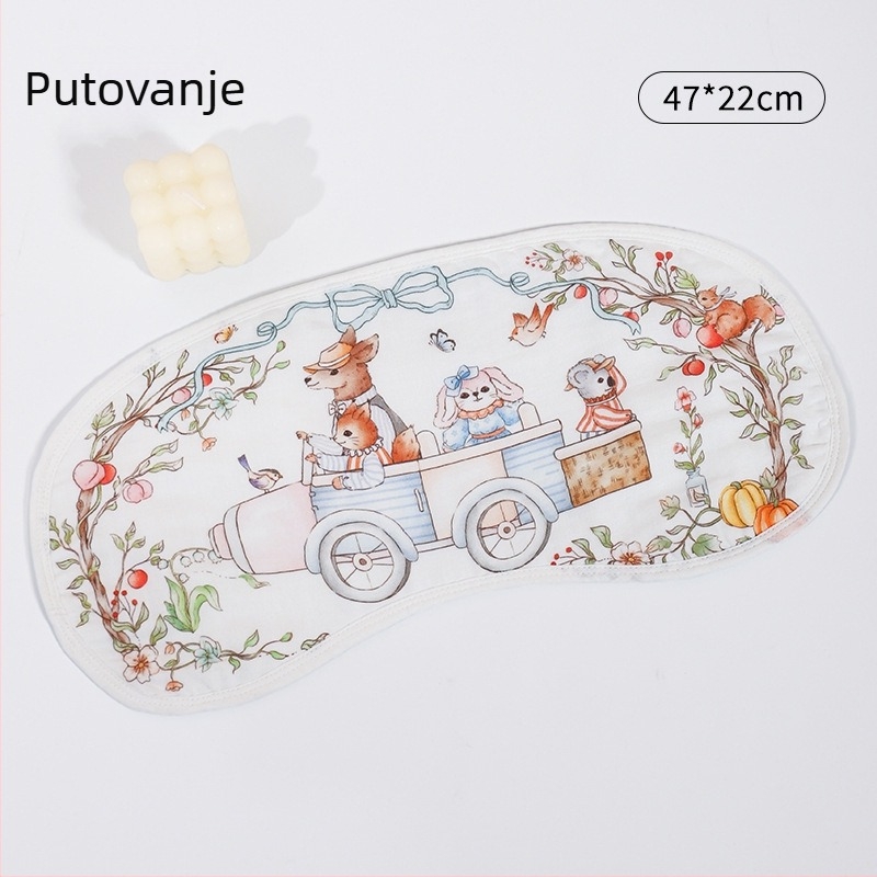 Jastučnica oblaka za novorođenčad i djecu, materijal od bambusovih vlakana, crtani dizajn, sigurnosna razina A, izlazak proljeće 2025