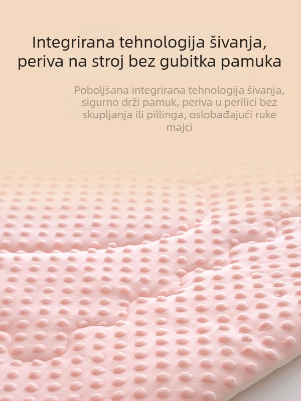 Meijia Bell deka za novorođenčad od čistog pamuka s punilom 86.6% poliester, 13.4% PVA (sadrži protein), za jesen-zimu