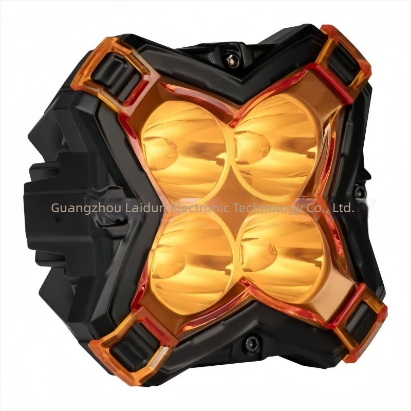 Laidun 120W kvadratni LED reflektor, aluminijsko kućište, fokusni snop, IP68, 28.000 lm, 9-36V, 50.000 h