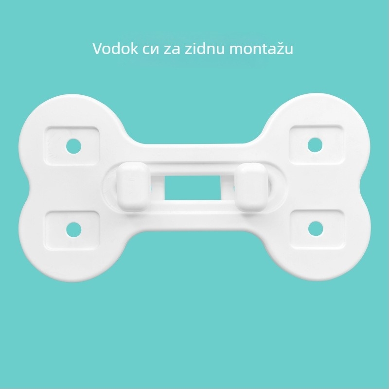 Viseći napajač vode za pse u kućici, plastični, automatska ishrana, sprječava prosipanje, kompatibilan s kućicama