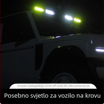 Reflektor za krov u okviru za prtljagu — Kompatibilan s Prado LC250, Haval H9, Raptor, Jietu Traveler, Shanhai T2; Marka: Danyang Deliang