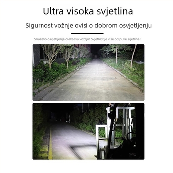 LED svjetlo za kabinu traktora, široko vidljivo polje, 24W, DC12-60V, 1040 lm, 6000-6500K