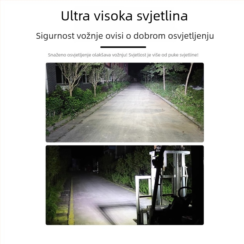 LED svjetlo za kabinu traktora, široko vidljivo polje, 24W, DC12-60V, 1040 lm, 6000-6500K