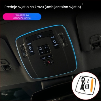 Gresvia Scania svjetlo atmosfere na krovu kamiona SN010, ABS, snap-in montaža