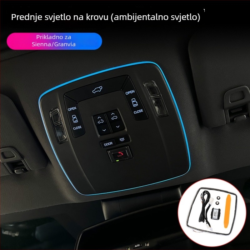 Gresvia Scania svjetlo atmosfere na krovu kamiona SN010, ABS, snap-in montaža