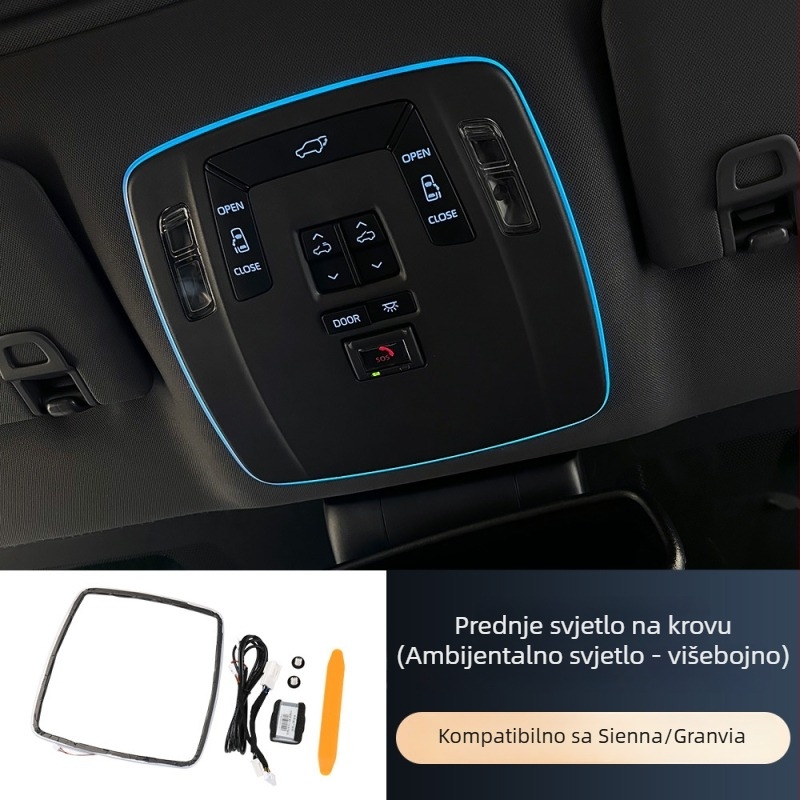 Gresvia Scania svjetlo atmosfere na krovu kamiona SN010, ABS, snap-in montaža