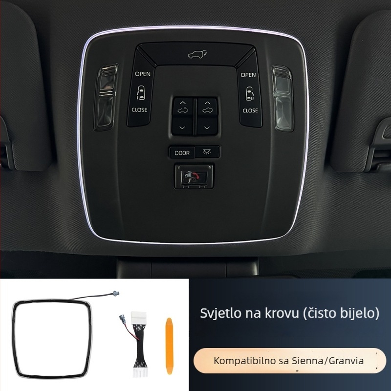 Gresvia Scania svjetlo atmosfere na krovu kamiona SN010, ABS, snap-in montaža