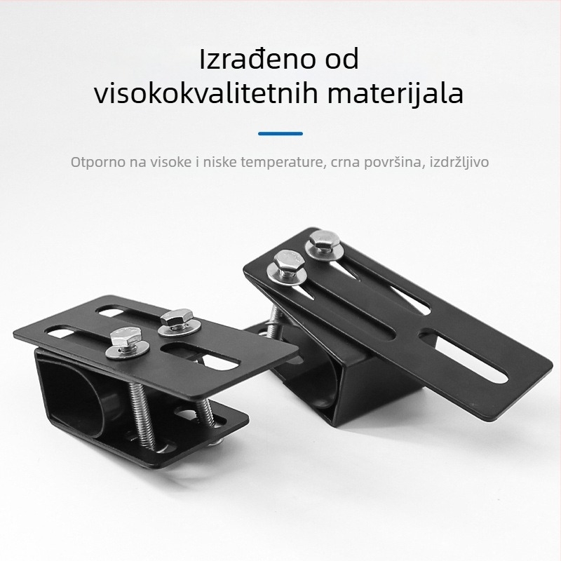 Klip za pričvršćivanje nosača prtljage na krovu uz držač svjetla za SUV – snap-on ugradnja, 5W, prilagodljivo obradivanje