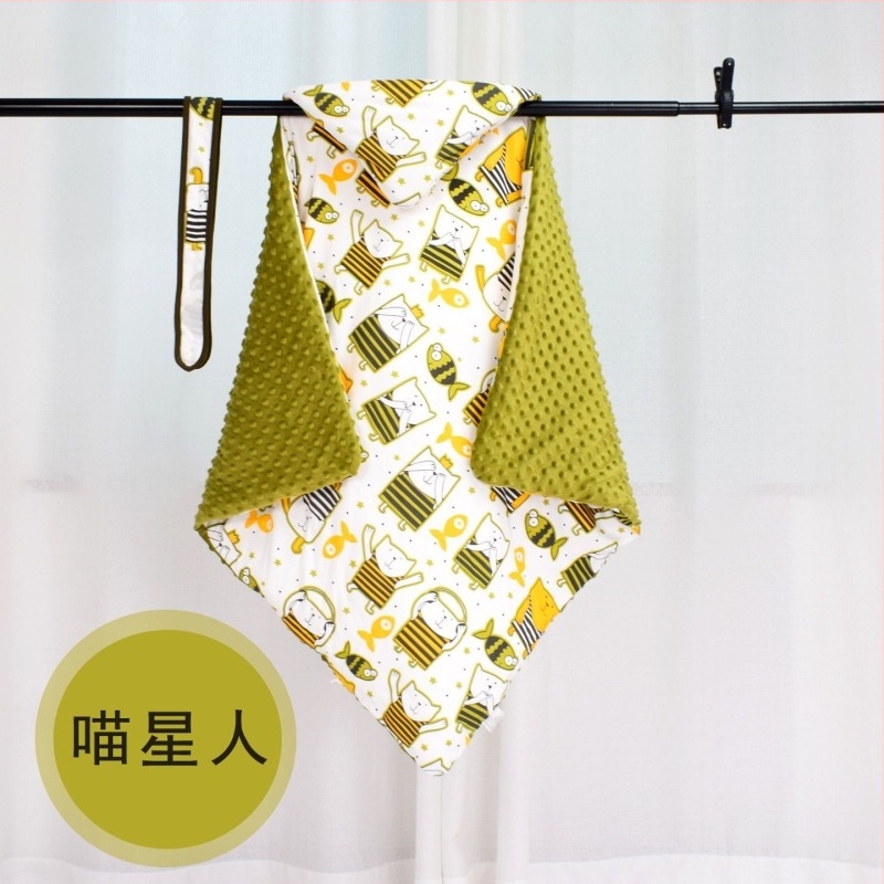 Dječji quilt s pamukom punjenjem i 100% pamukom, 700 g, proljeće-jesen, s motivom crtanka, za bebe do 3 godine