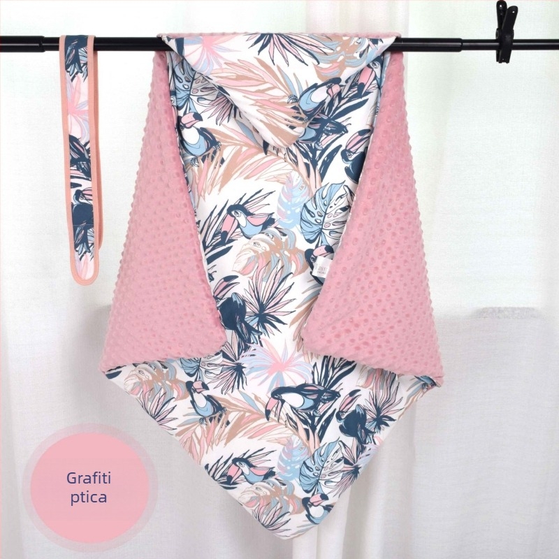 Dječji quilt s pamukom punjenjem i 100% pamukom, 700 g, proljeće-jesen, s motivom crtanka, za bebe do 3 godine