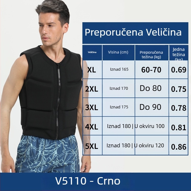 Životni prsluk za odrasle, marka Shabbat, materijal EPE, licencirana privatna oznaka