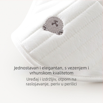 Jastuk za bebe, čista pamuk, crtani dizajn, za novorođenčad 0–1 godine, proljeće 2023