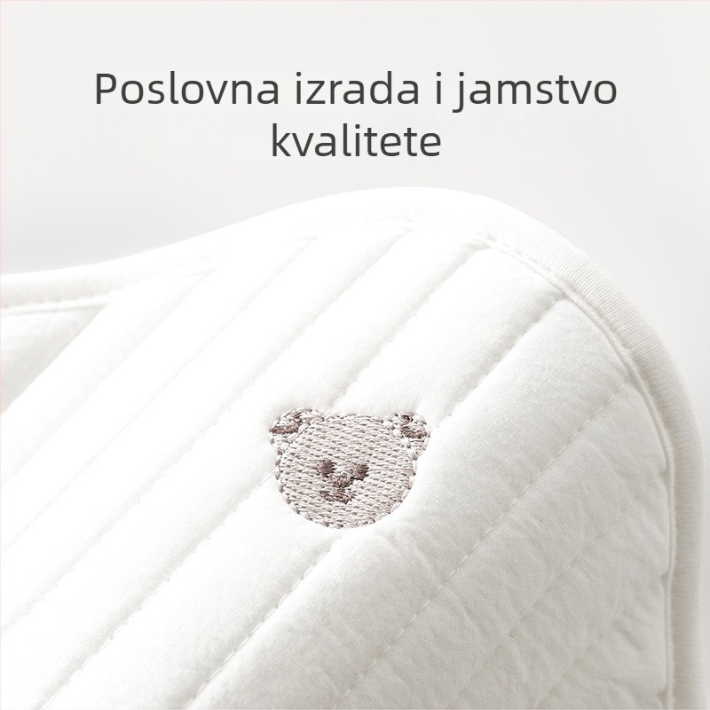 Jastuk za bebe, čista pamuk, crtani dizajn, za novorođenčad 0–1 godine, proljeće 2023