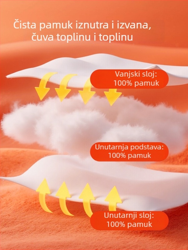 Deka s odvojivom unutarnjom postavom, debeli zimski dizajn, 100% pamuk, uzorak životinja, za novorođenčad (0–1 godina)