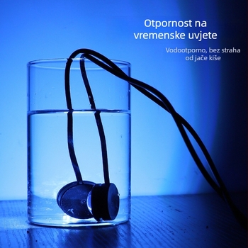 TECKZOOM Stražnja LED svjetla za automobile i motocikle, model Slow Flash Airplane Light, 12V, aluminijsko kućište