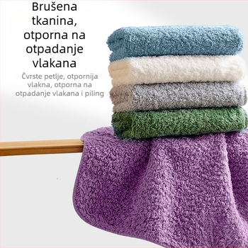 Puxi kvadratni ručnik od 100% pamuka, 40 vlakana, rubni šav, 80 g