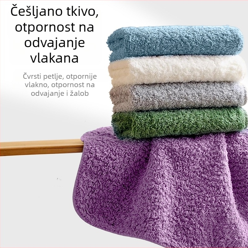 Puxi kvadratni ručnik od 100% pamuka, 40 vlakana, rubni šav, 80 g