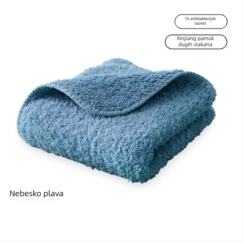 Puxi kvadratni ručnik od 100% pamuka, 40 vlakana, rubni šav, 80 g