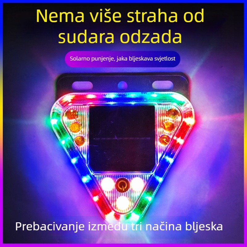 Solarni strob svjetlo za kamione – magnetno pričvršćivanje, ugradnja bez alata