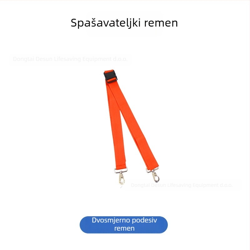 Set nosila za spašavanje na vodi s kralježničnom pločom, sklopiva plastična nosila, PE fiksator glave i vratna podrška — Brand Three Tails, Model SWY-SYJYDJ-01