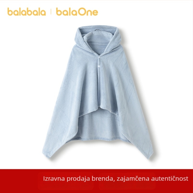 Kapucja za bebe i djecu, ručnik za kupanje s motivom biljaka i cvijeća | Babala, poliamidna vlakna (nylon), 100D, 300–400 g, za bebe