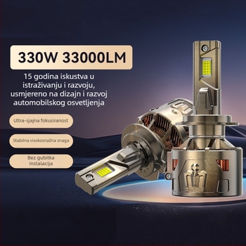 Automobilsko LED svjetlo, 330W, 33000 lm, 12–24 V, IP68, 50000 h