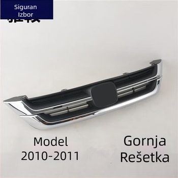 CR-V 2010-2011 Prednja mreža s mrežom i gornjim ukrasom, PC materijal