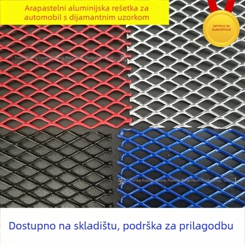 Auto mreža s mrežom, univerzalna, metalna, Ugradnja: hladnjak, Veličine mreže 3x6 mm, 6x12 mm, 10x20 mm, Marka Ma Teng