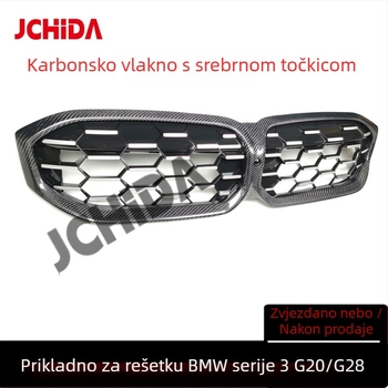 BMW 3. serija prednja rešetka hladnjaka – ABS plastika, 2023+, kompatibilno s BMW 3. serijom, dio broj Jchida137
