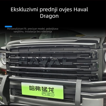 Set dekorativnih traka za prednju rešetku Haval Raptors, ABS plastika, za model 2023, automatsko mjenjač