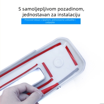Set dekorativnih traka za prednju rešetku Haval Raptors, ABS plastika, za model 2023, automatsko mjenjač