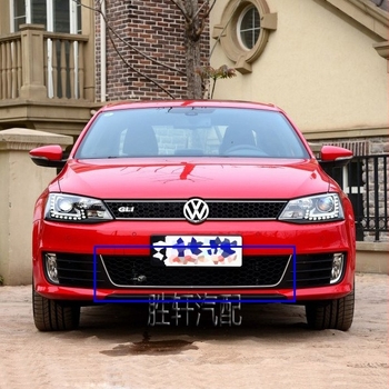 Prednja rešetka od mreže za VW Jetta MK6 GLI (12-14) – ABS plastika, ugradnja na branik, Shengxuan