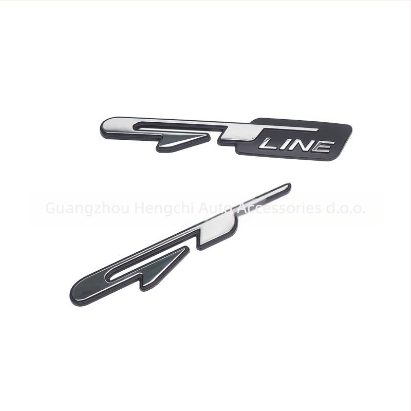 GT LINE automobilski logotip za KX5K3K4K5 | ABS plast | ugradnja na trup | dio br. 1022 | porijeklo Chenghai