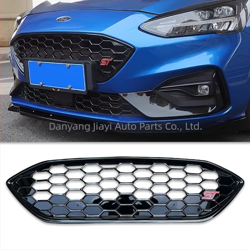 Ford Focus 2019-2020 MK4 ST Komplet okvira srednje rešetke – ABS plastika, ugradnja na branik