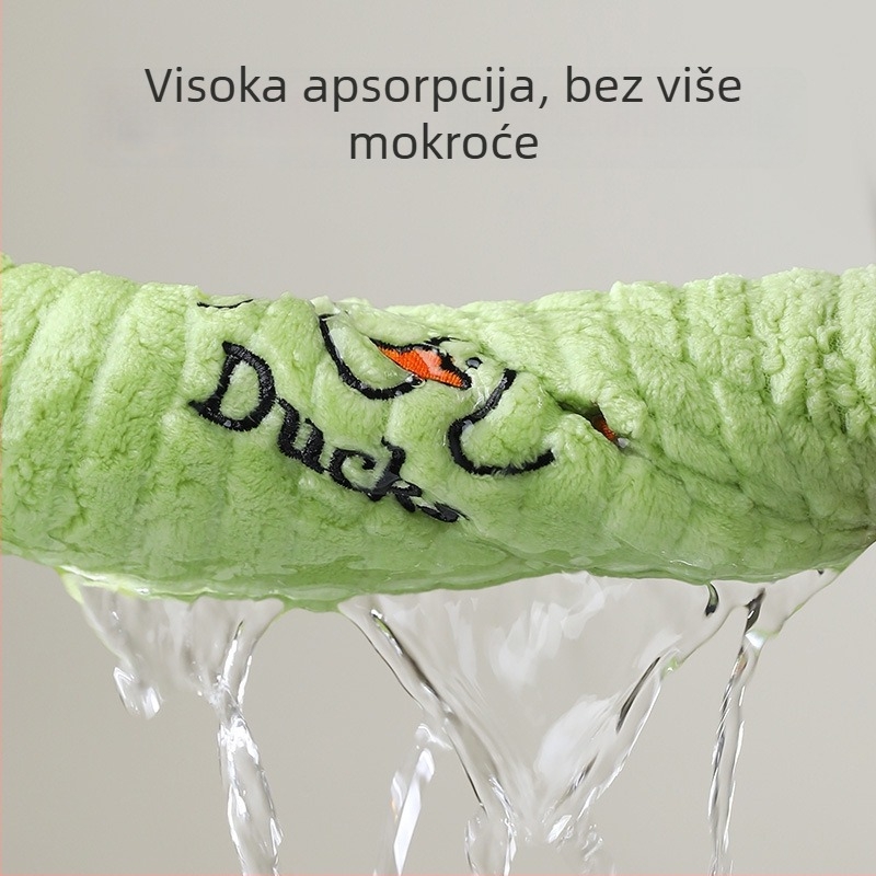 3-pack dječjih ručnika od Coral Fleece, brzo se suše, 150D, 50–80 g po komadu, Cut Velvet završna obrada