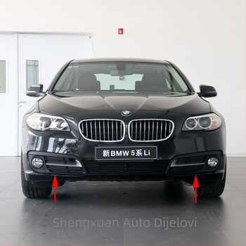 Shengxuan ABS plastika – Okvir i poklop svjetla magle za BMW 5 Series F10/F18 LCI, prednja rešetka branika, 2014-2017